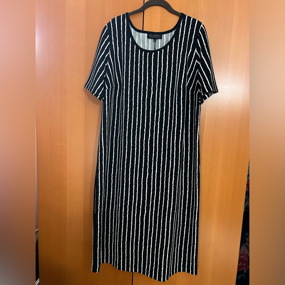 ELOQUII dress with stretch